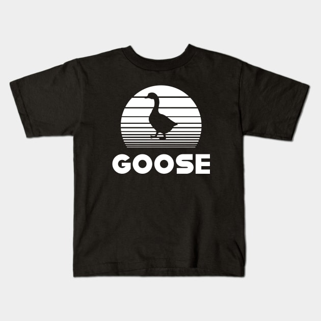 Goose Kids T-Shirt by KC Happy Shop